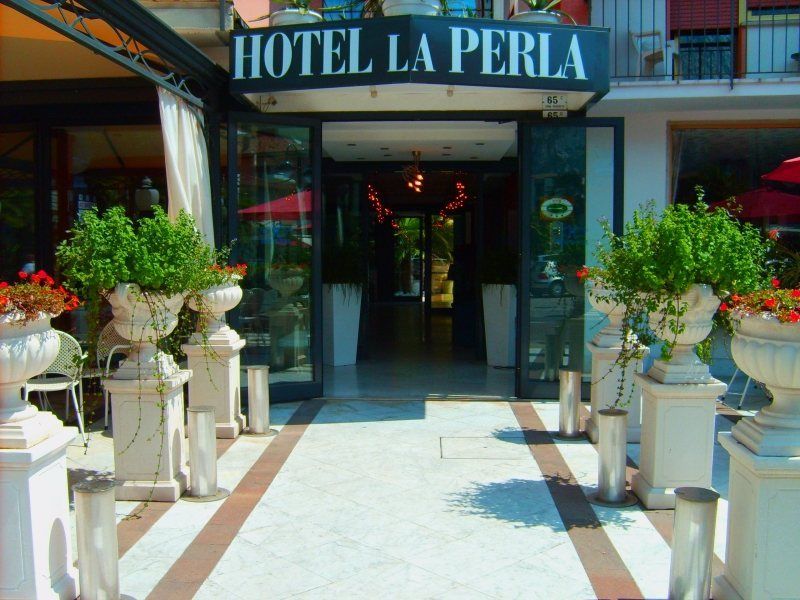 Hotel La Perla Riva del Garda Kültér fotó